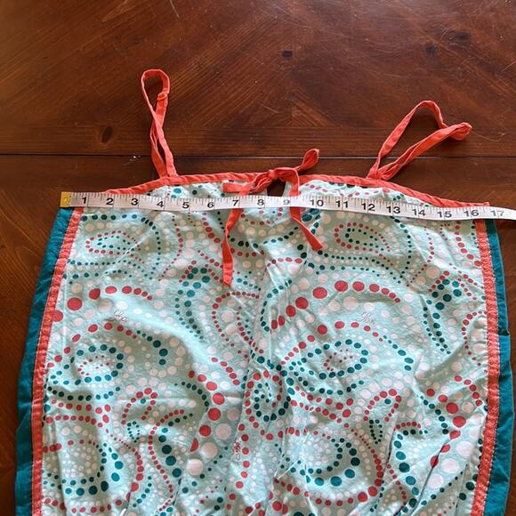 Lost Multicolor Print Cotton Top Woman Size Medium Fun Print Retro Y2K - Picture 7 of 9